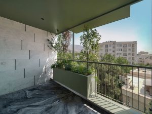 معماری ساختمان مسکونی شب تاب