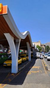 طراحی پایانه تاکسیرانی شهید طهرانی