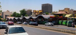 طراحی پایانه تاکسیرانی شهید طهرانی