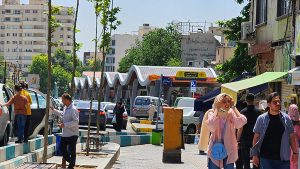 طراحی پایانه تاکسیرانی شهید طهرانی