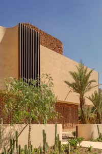 کاربرد آجر در ویلا مدرن