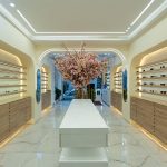 طراحی داخلی عینک فروشی