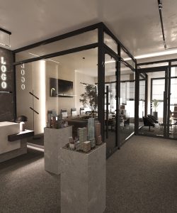 بازسازی واحد اداری