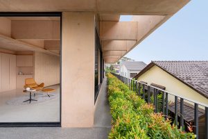 معماری آپارتمان مسکونی مدرن