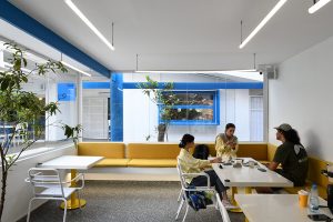 طراحی داخلی کافه زست