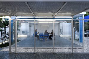 طراحی داخلی کافه زست