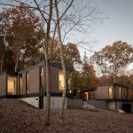 نمای چوب در طراحی ویلا