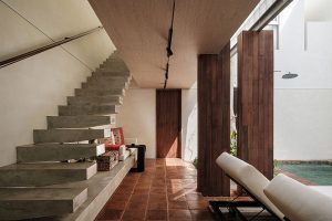 نمای شیشه ای در طراحی ویلا