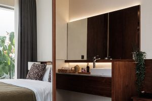 نمای شیشه ای در طراحی ویلا