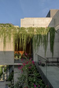 نمای بتنی مدرن