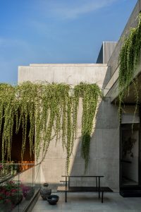 نمای بتنی مدرن