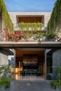 نمای بتنی مدرن