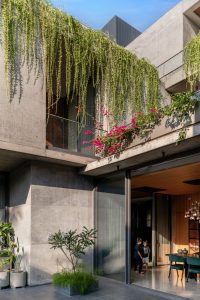 نمای بتنی مدرن