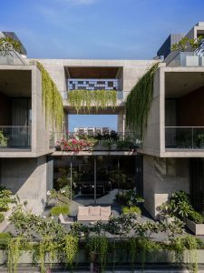 نمای بتنی مدرن