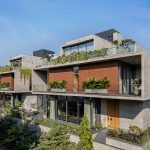 نمای بتنی مدرن