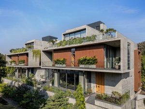 نمای بتنی مدرن