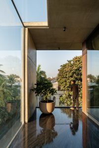 نمای بتنی مدرن