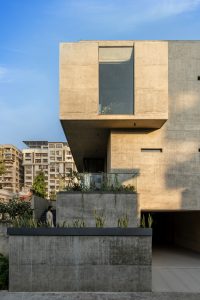 نمای بتنی مدرن