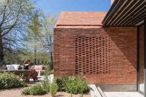 نمای آجری ویلا