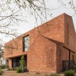 نمای آجری ویلا