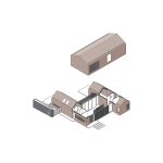 نمای آجری ویلا