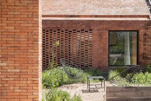 نمای آجری ویلا