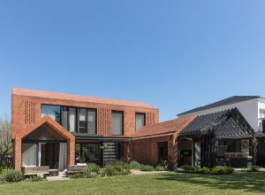 نمای آجری ویلا