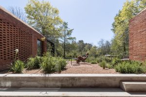 نمای آجری ویلا