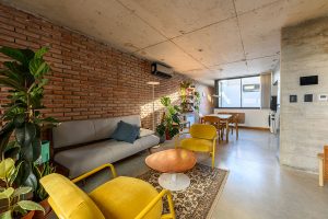 آجر و بتن در طراحی ساختمان مدرن