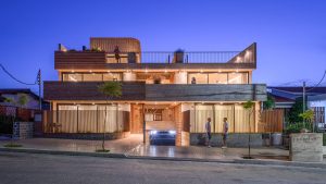 آجر و بتن در طراحی ساختمان مدرن