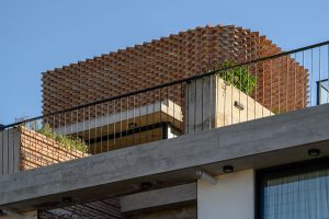 آجر و بتن در طراحی ساختمان مدرن