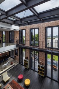 سبک مدرن و سنتی در ویلا