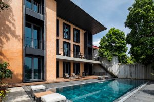 سبک مدرن و سنتی در ویلا