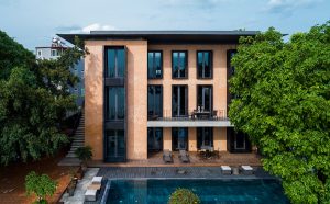 سبک مدرن و سنتی در ویلا