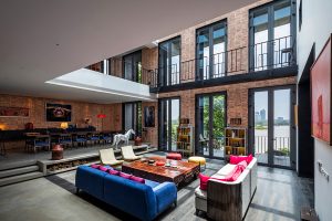 سبک مدرن و سنتی در ویلا