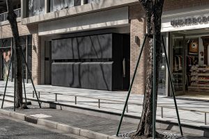 طراحی نما مدرن مغازه کوچک