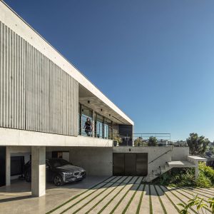 طراحی ویلا مدرن بتنی