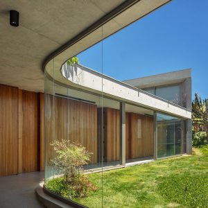 طراحی ویلا مدرن بتنی