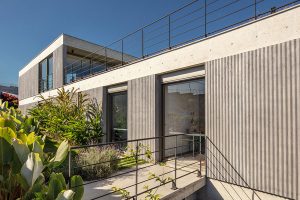 طراحی ویلا مدرن بتنی