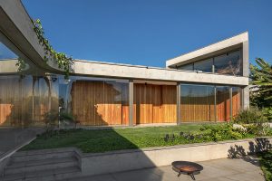 طراحی ویلا مدرن بتنی