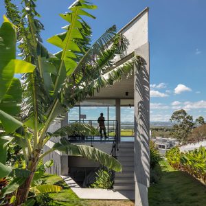 طراحی ویلا مدرن بتنی