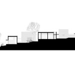 آجر در ساختمان مسکونی مدرن