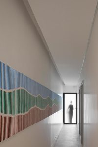 آجر در معماری ساختمان درمانی