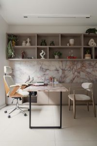 آجر در معماری ساختمان درمانی