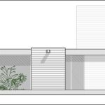 آجر در ساختمان ویلا مدرن