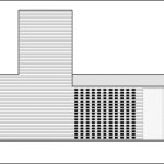 آجر در ساختمان ویلا مدرن