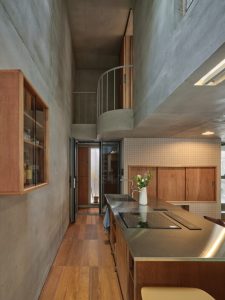 چوب و بتن در طراحی داخلی منزل