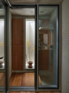 چوب و بتن در طراحی داخلی منزل