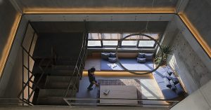 معماری ویلا صخره ای