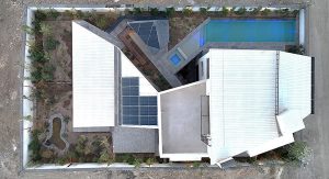 معماری ویلا صخره ای